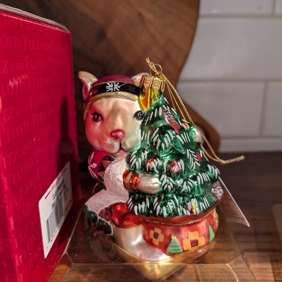 Fitz & Floyd rabbit ornament - Picture 10 of 12